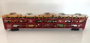 Bachmann HO ATSF 15 Automobile Carrier Car (12.5” long)