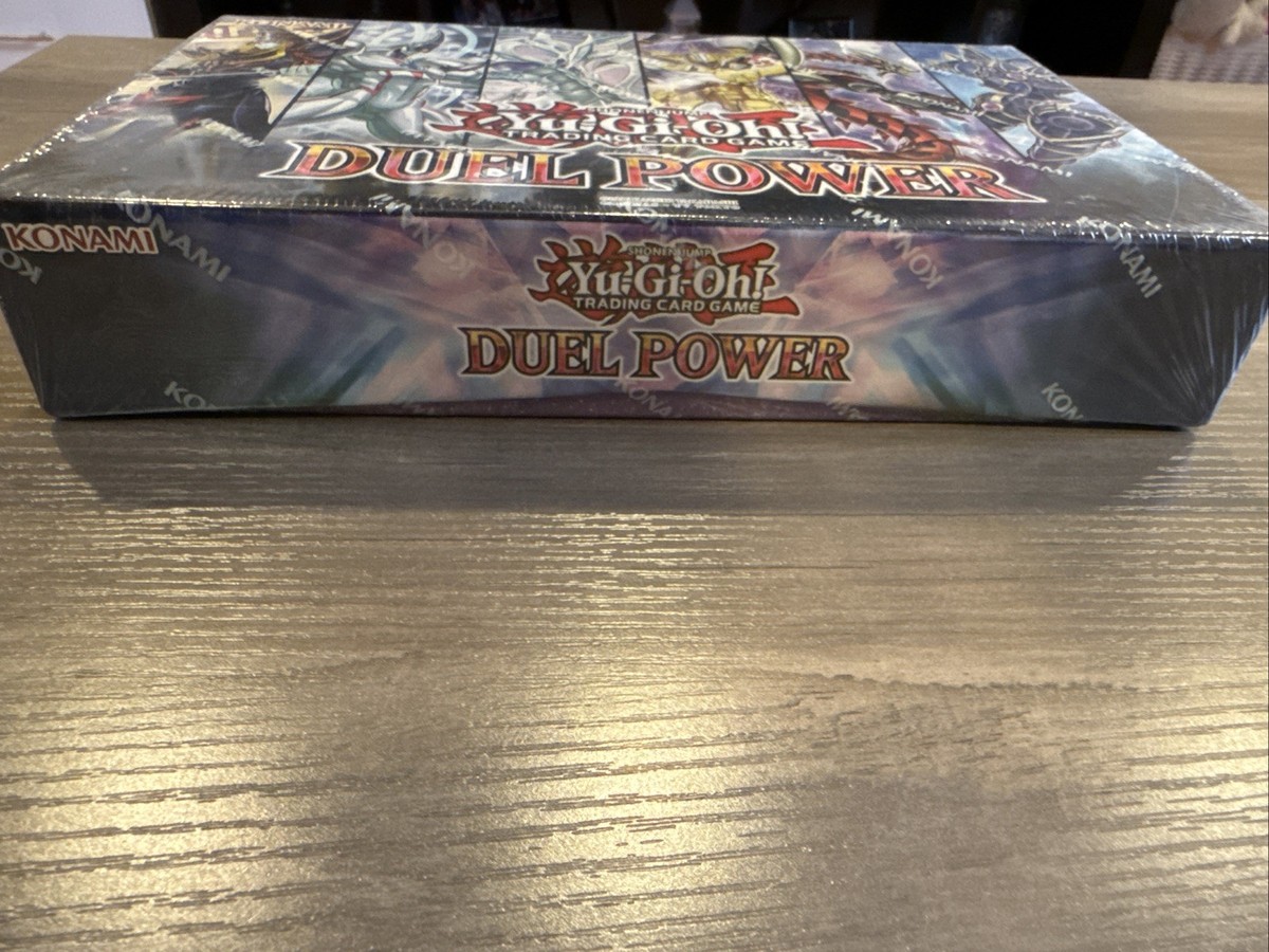 duel power booster box Yugioh Duel Power Box Sealed!