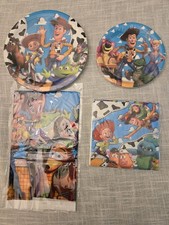 Toy Story Party Supplies Birthday Decor Backdrop Banner Toppers US Seller 