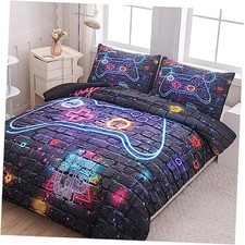 5PCS Gaming Bedding Sets,Twin Size Bedding Set for Twin 5 pcs Gaming 5070
