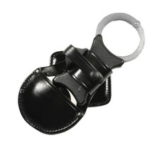Price Western 3 point locking leather handcuff holder