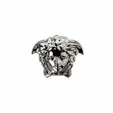 Rosenthal Versace Vaso Medusa Grande Silver, porcellana, 9 cm, 14493-426174-26009
