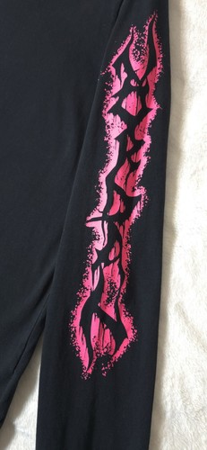 Jordan Dri-FIT Sport Men's Long Sleeve T-Shirt BLACK/HYPER PINK XXL - Picture 2 of 6