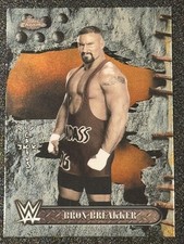 2025 Topps Chrome WWE x Cactus Jack #31 Bron Breakker Base Card RAW