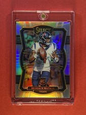 Deshaun Watson 2017 Select Silver Prizm Premier Level #164 Rookie Card RC. rookie card picture