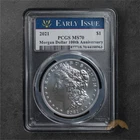 2021 Silver Morgan Dollar 100th Anniversary $1 - PCGS MS70 - Philadelphia