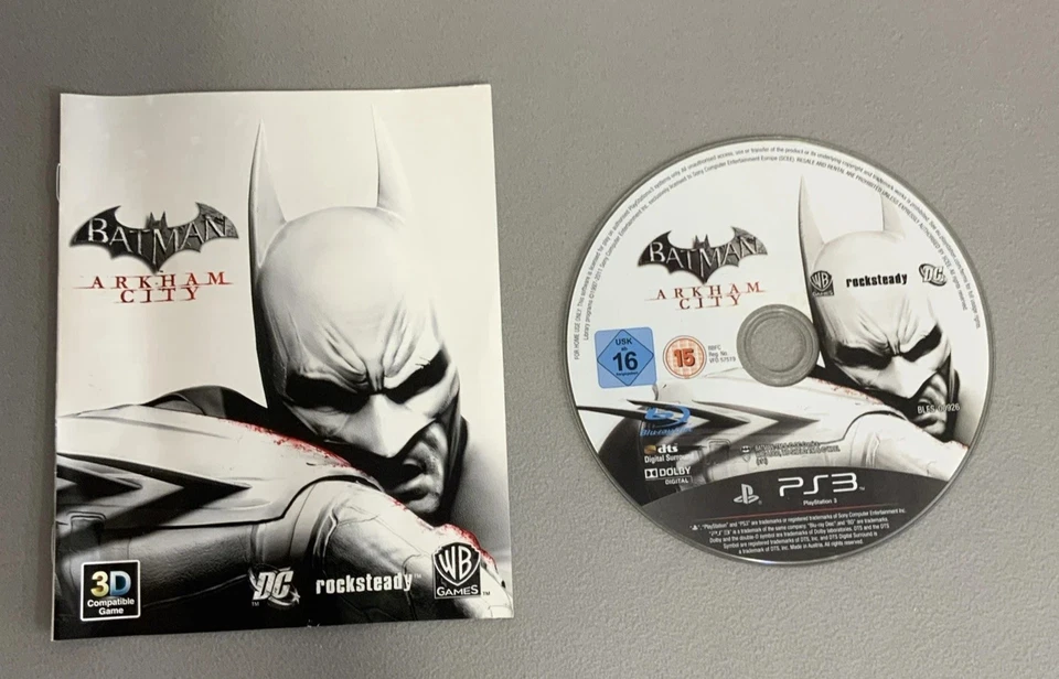 Batman Arkham City Steelbook Edition Rare Playstation 3 PAL COMPLETE - Image 2 of 3