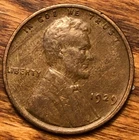 1929 Lincoln Wheat Cent Woody Wood Grain Improper Alloy Unique Eye Appeal Error