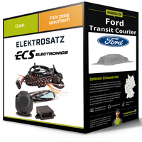 Elektrosatz 13-Pol Spezifisch für Ford Transit Courier 11.2023-Jetzt Inkl. EBA