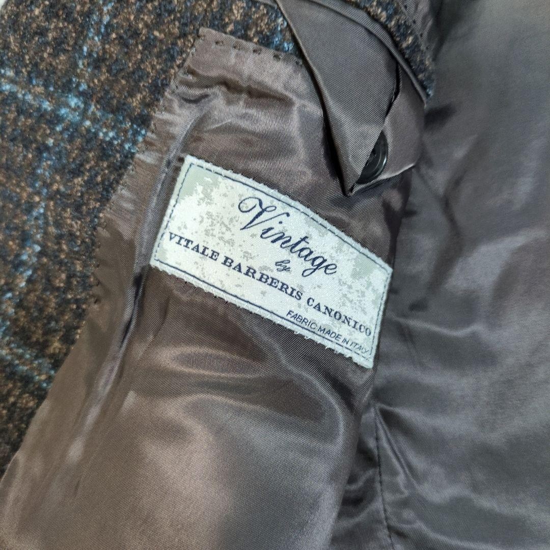 Universal Language Canonico Jacket Check Tweed Br… - image 6