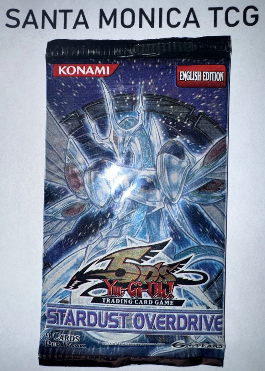 Yu-Gi-Oh! TCG Stardust Overdrive Sealed Collectible Card Game