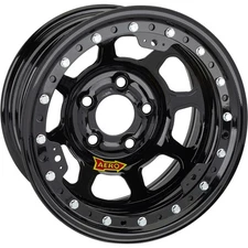Aero 53-184710W 53 Series 15x8 Wheel, BL 5 on 4-3/4, 1 Inch BS Wissota