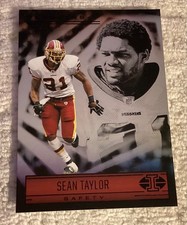 2021 Illusions Sean Taylor #31 Card Washington Redskins Miami Hurricanes