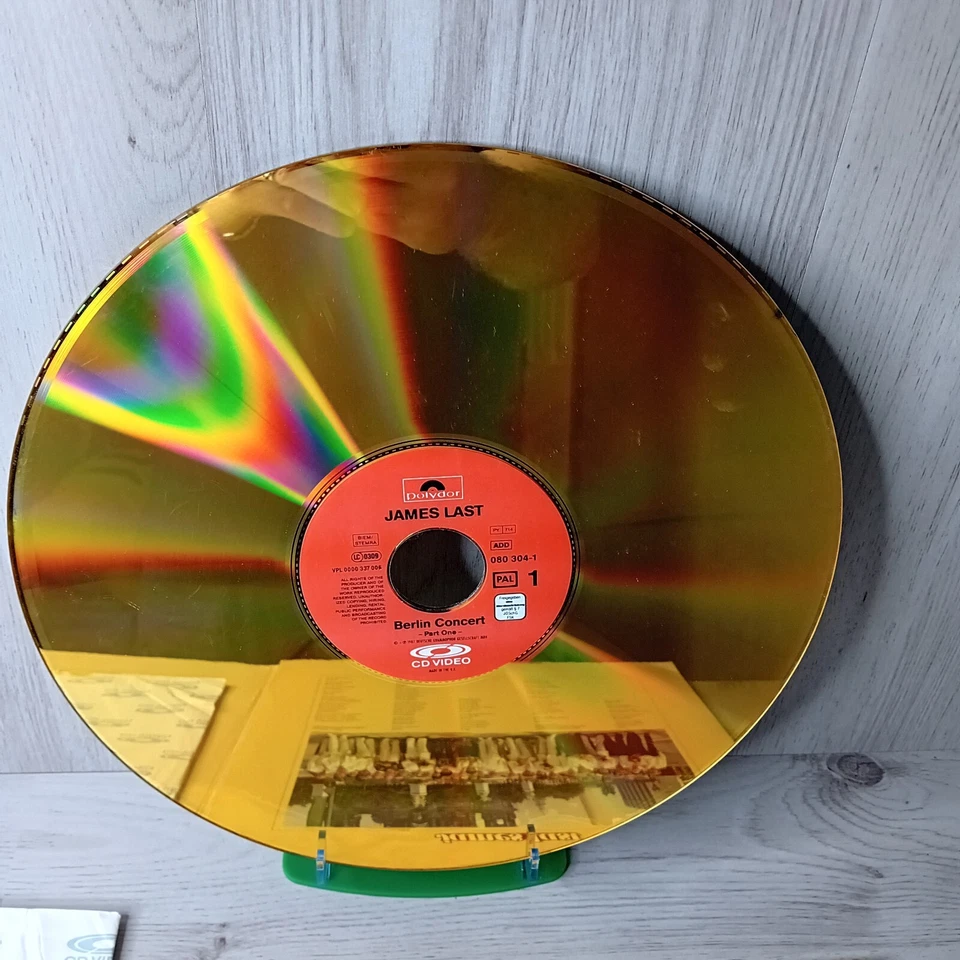 JAMES LAST BERLIN CONCERT CD VIDEO Music Vinyl LP Record - Rare Retro Music - Image 4 of 4