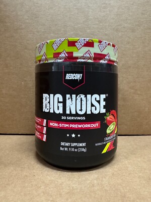 Redcon1 Big Noise Pump 30 Servings Choose Flavor Free Ship 2026 Expiry