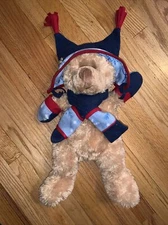 Hugfun International Inc. Plush Winter Teddy Bear W/ Scarf And Hat Accessories