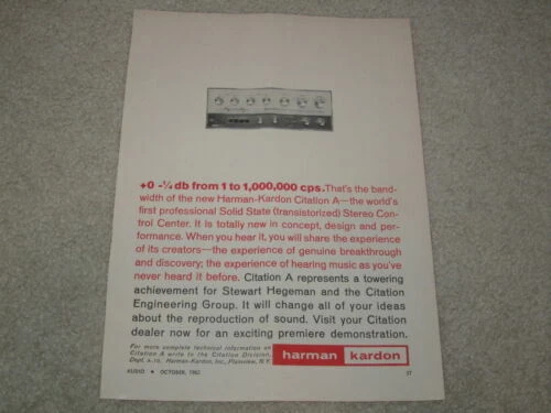 Articoli vintage TV, audio e video Harman Kardon