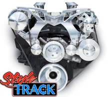 All Inclusive Buick Nailhead Style Track Serpentine System 401 425 V8 CLEAR