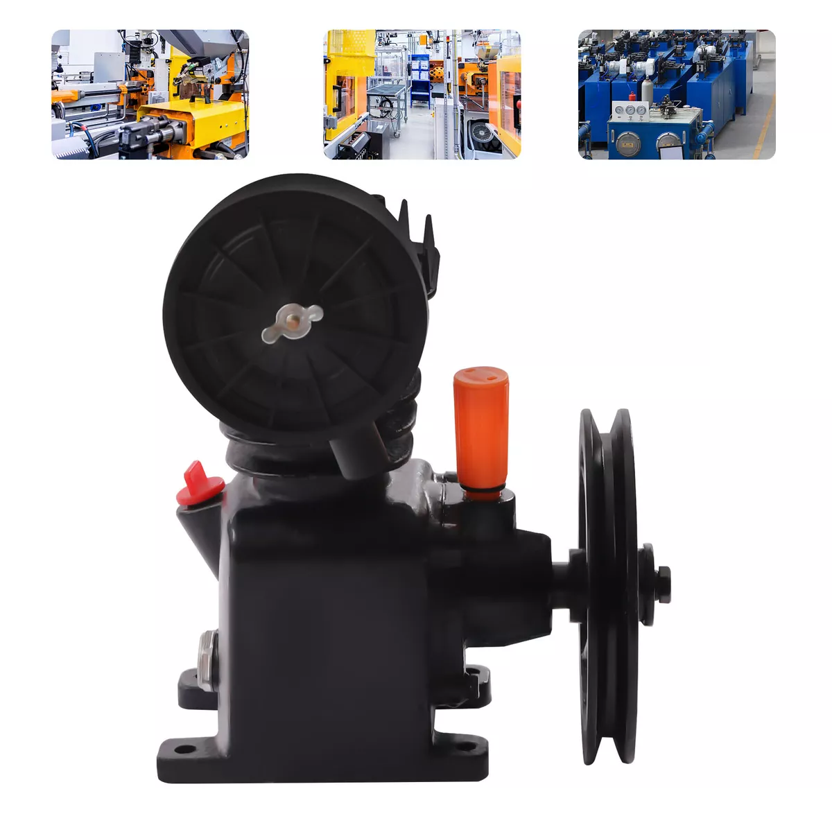 Black Air Compressor Pump Industrial Cylinder Air Compressor Pump