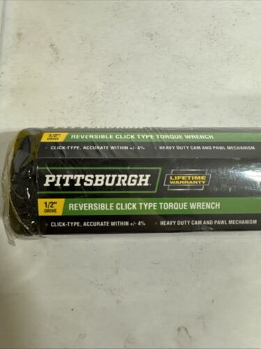 1/2" Torque Wrench Snap Socket Professional Drive Click Type Ratcheting