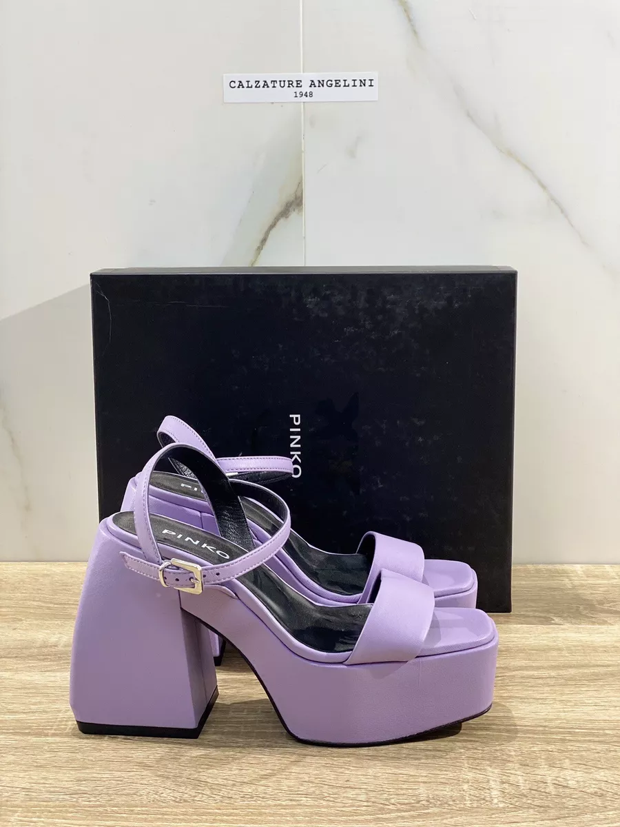 Pinko Fantine Wedge Sandalia Mujer Lujo Pinko Mujer Zapatos 36