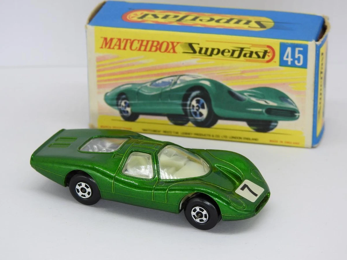 MATCHBOX SUPERFAST FORD GROUP 6 No.45 MINT IN NEAR Mint G BOX 1970
