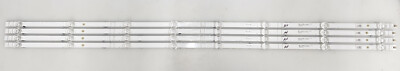 Hisense 50A65H, 50A6GV, 50A6H, 50R6E4, 50R6G LED Backlight Strips (4PCS) LB5009R