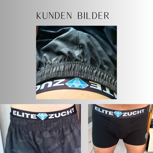 Premium Elegance 3 Pack Boxer Briefs by ELITE ZUCHT Prestige Diamond Model Set - Picture 6 of 8