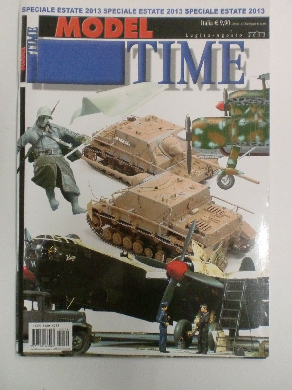 MODEL TIME - RIVISTA BIMESTRALE DI MODELLISMO - SPEC. LUGLIO AGOSTO  2013