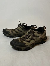 Merrell Moab 2 Brown Suede & Mesh Waterproof Mens Size 10 Hiking Shoes Pre-Owned