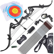 Compoundbogen Recurvebogen 40-55lbs Angel Jag...