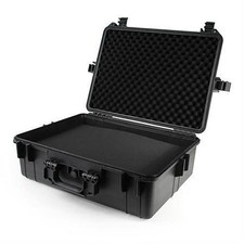 22" Hard Shell Case for DSLR Camera Guns Drone w Pelican 1520 Style Pluck Foam