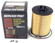 Service Pro BMW Oil Filter w/ Gaskets 545i 645ci 745i 745Li E53 X5 11427511161