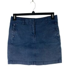 Vineyard Vines By Shep Ian Women s Size 8 Navy Blue Golf Boat Pocket Skirt