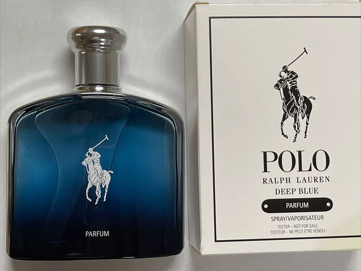 Deep Blue by Polo Ralph Lauren 4.2 oz 125ml Parfum spray Cologne for Men  NEW