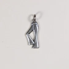 925 Sterling Silver Bell Bottom Jeans Charm