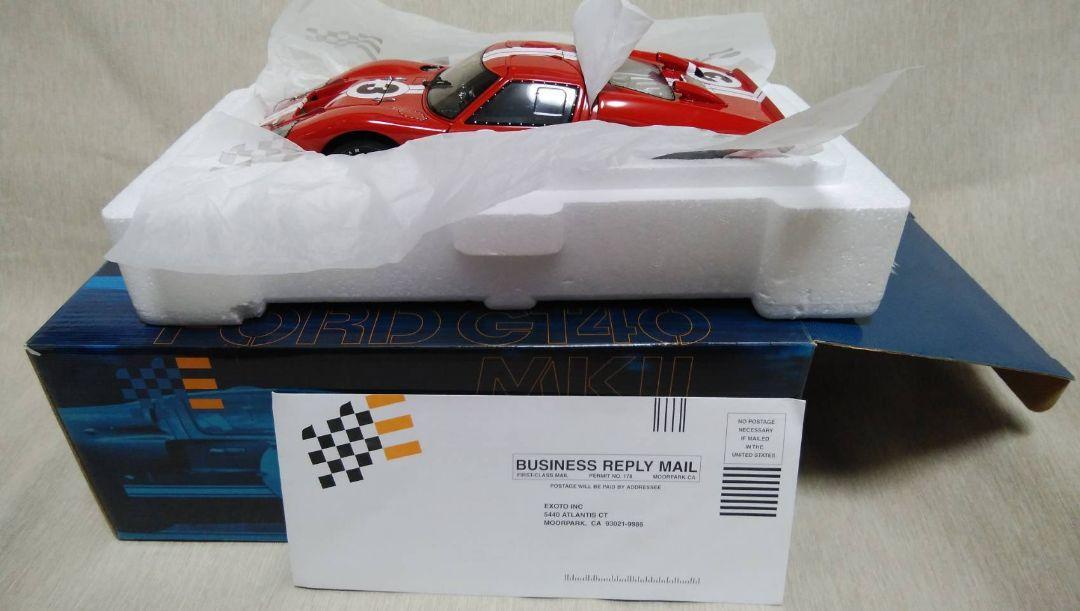 EXOTO RLG18044 FORD GT40 MkⅡ #3 1/18 | eBay - ミニカー