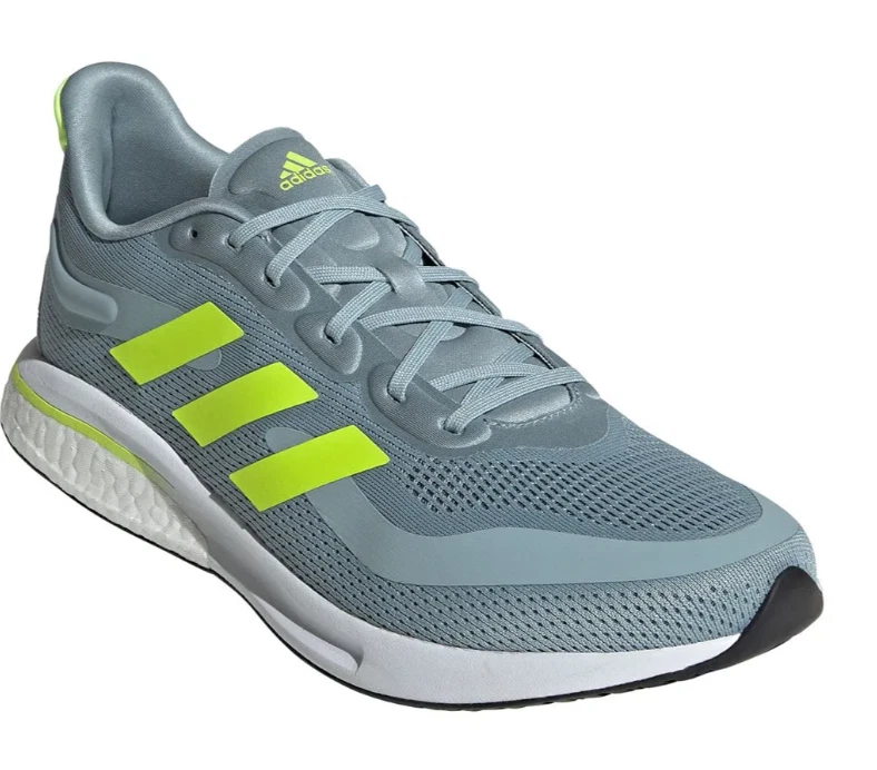 adidas Men's 13 M Supernova Running Shoes in Magic Gray/Solar Yellow/Core Black - Image 2 of 4
