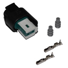 Stecker 2-polig Reparatursatz f&uuml;r BMW weiblich Universal-Buchsengeh&auml;use Crimp