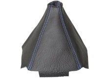 Schaltmanschette Schaltsack Fur Honda CRX Del Sol 1992-1997 Leder Naht Blau