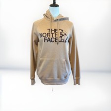 The North Face: Womens Hoodie, size Medium, pullover, long sleeve, Almond