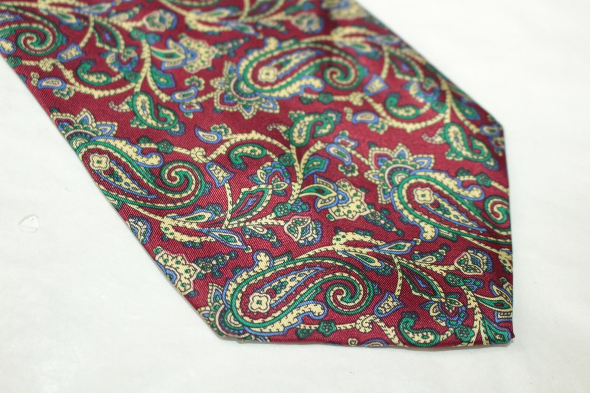 VERUGIA Silk tie Made in Italy F68822 | eBay