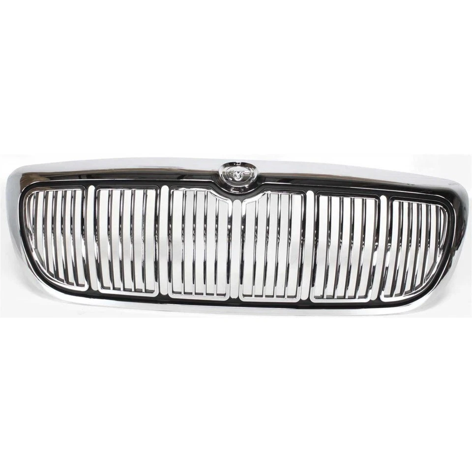 NEW FRONT GRILLE CHROME AND BLACK PLASTIC FOR 1998-2002 MERCURY GRAND MARQUIS Foto 2 de 4