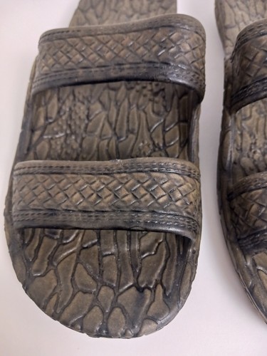 Pali Hawaii Brown Waterproof Slides Women Size 9 - Picture 2 of 10