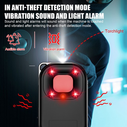 Anti-Spy RF Signal Detector Hidden Camera GSM Audio Bug Finder Scanner Tracker _ - Picture 7 of 12
