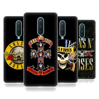 OFFIZIELLE GUNS N' ROSES KEY ART GEL HÜLLE FÜR AMAZON ASUS ONEPLUS