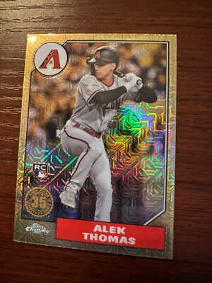 2022 Topps Silver Pack Alek Thomas Mojo Rookie Card RC T87C-67 D-Backs