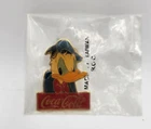 Vintage Disney Coca Cola Donald Duck Pin Tac