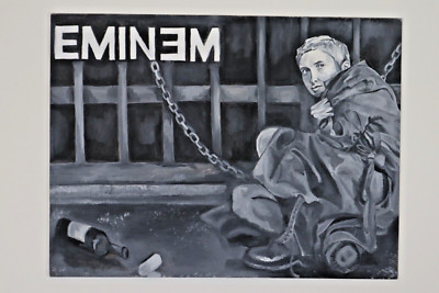 30 X 40 Handpainted Canvas, EMINEM - MARSHALL MATHERS LP - Album Cover - 2000