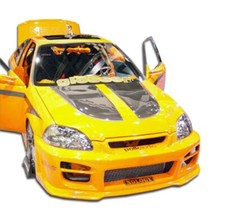 96-98 Honda Civic R34 Duraflex Front Body Kit Bumper 101776 96-98 Honda Civic R34 Duraflex Front Body Kit Bumper 101776